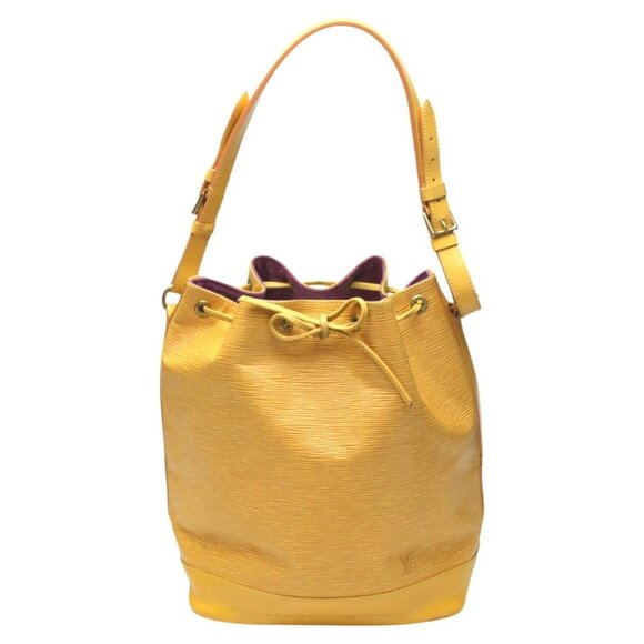 LOUIS VUITTON Yellow Leather Shoulder Bag - Picture 1 of 16